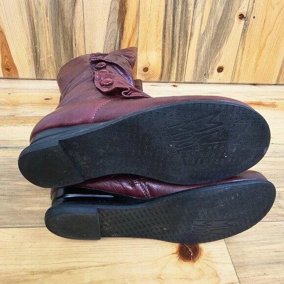 Miz Mooz Bloom Bobbie Bulls Blood Leather Boot - Picture 8 of 8